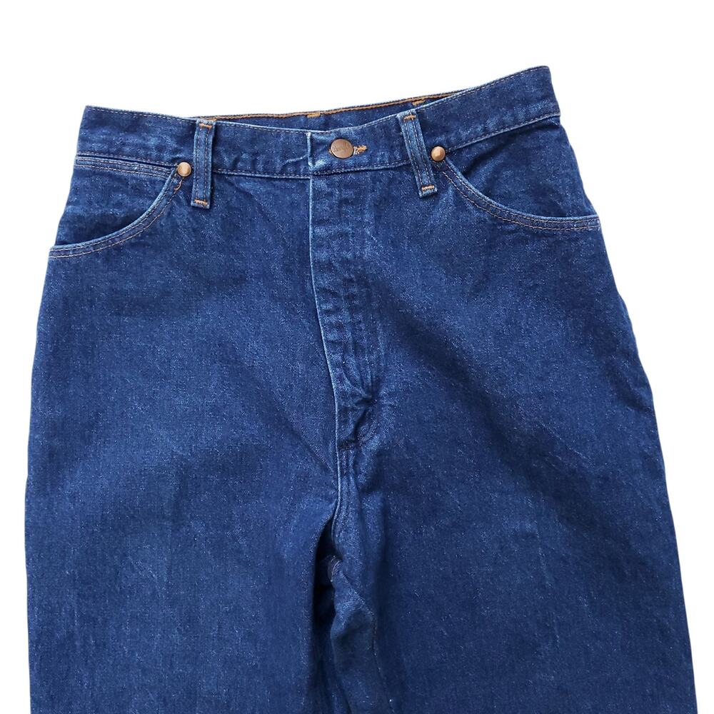 Vintage Wrangler High Waist Blue Jeans Cowboy Cut USA 13MWZMR Women's Sz 12x32 - Picture 2 of 11